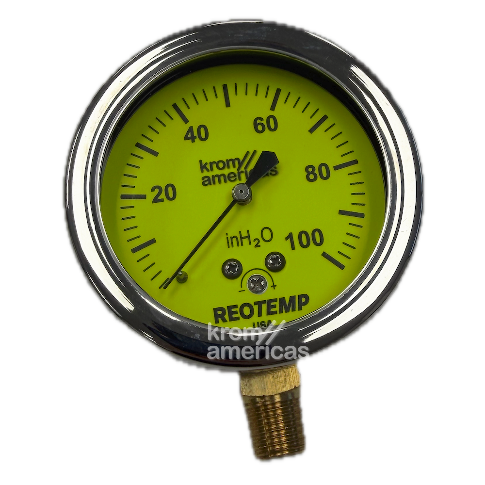 ks0341100 - pressure gauge 0-100 wc